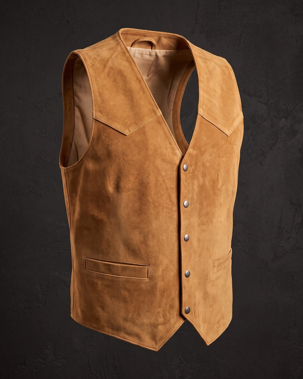 Federico Suede Vest