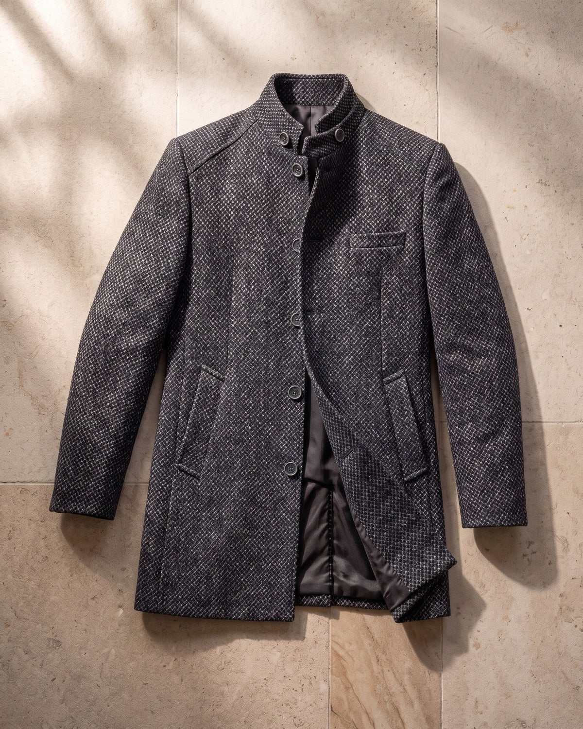 Gualtiero Cotton Blend Coat